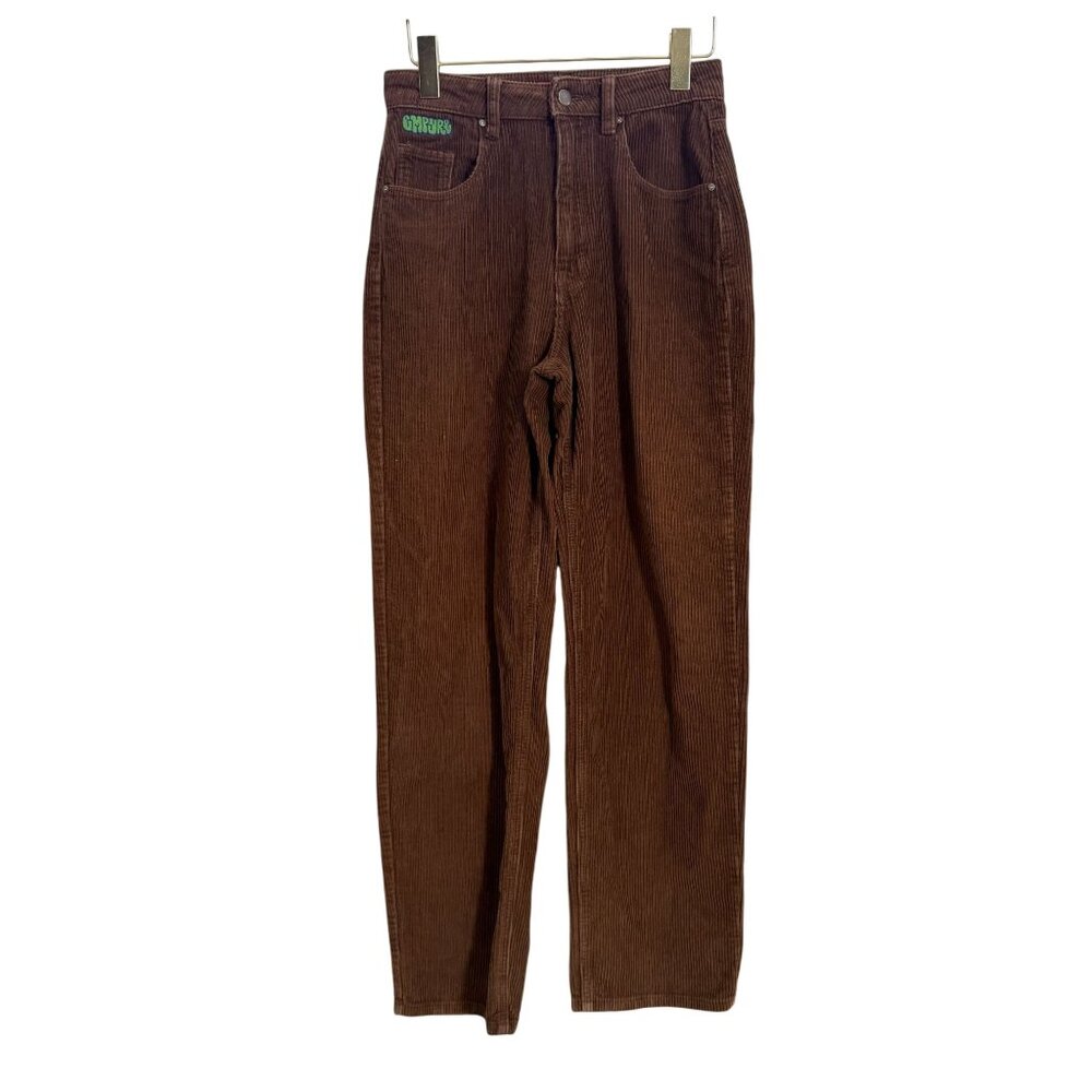 Empyre Tori Brown Corduroy Straight Leg Pants Women’s Size 2